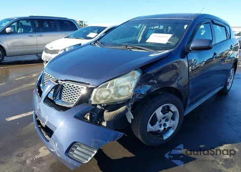 2009 Pontiac Vibe from USA, damaged, VIN 5Y2SP67849Z464436